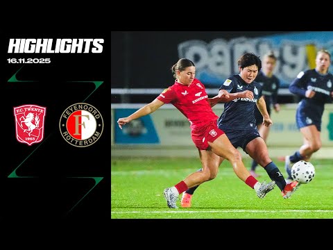 Highlights | FC Twente- Feyenoord V1 | Eurojackpot Vrouwen Eredivisie 2025-2026