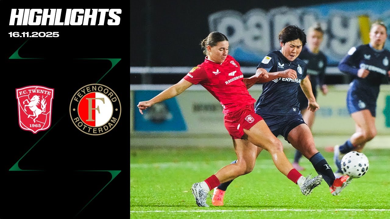 Highlights | FC Twente- Feyenoord V1 | Eurojackpot Vrouwen Eredivisie 2025-2026