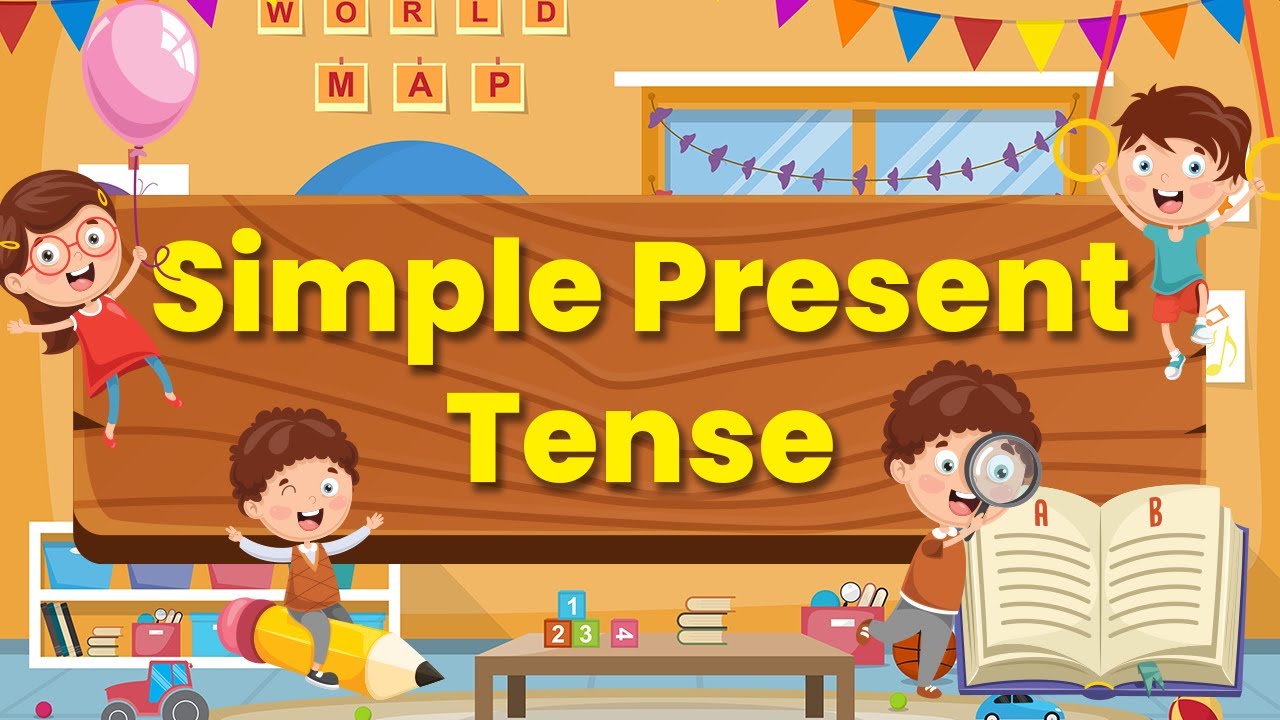 Simple Present tense rules | Learn the Simple Present Tense with a Fun Song for Kids!