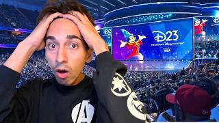 D23 Opening Day! I LOST MY MIND At Disney Entertainment Showcase: Kingdom Hearts 4, Marvel &amp; More!