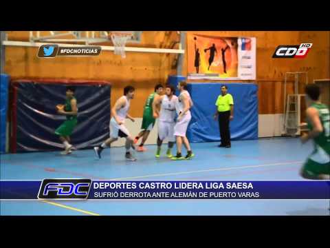 Alemán de Puerto Varas derrota a Deportes Castro en Liga SAESA