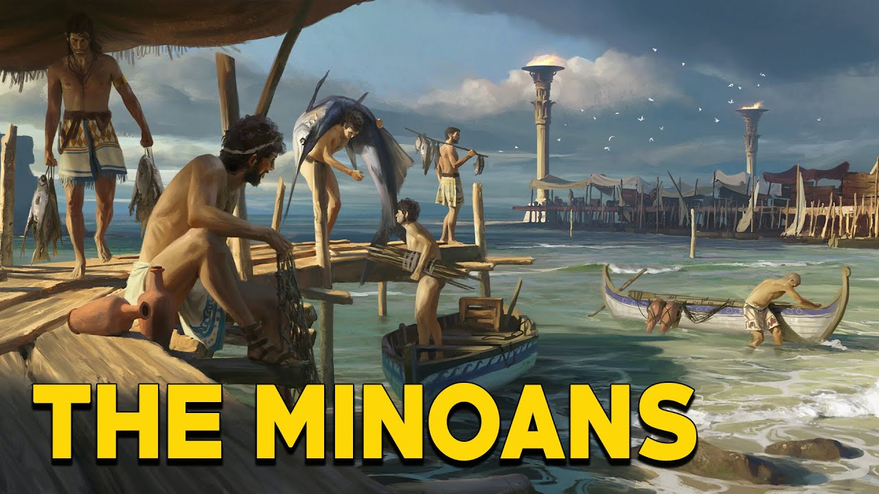 The Minoans: The First Great European Civilization (The legend of Atlantis) - See U in History