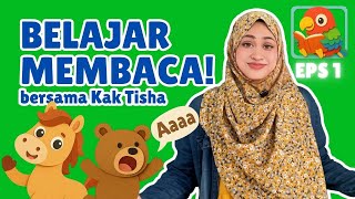 Download lagu Eps.1: 2 - 6 Tahun Belajar Membaca - A E I O U Kaedah Fonik Seronok Untuk Membaca | Kak Tisha mp3