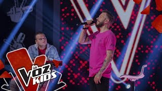 Noel Schajris canta Momentos en el Entrenamiento Fanny Lu | La Voz Kids Colombia 2019