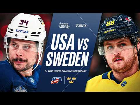 Can Sweden eliminate Canada's biggest rival USA?