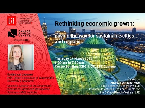 Rethinking economic growth: paving the way for sustainable cities and regions
