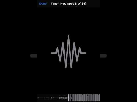 Timo new opps unreleased