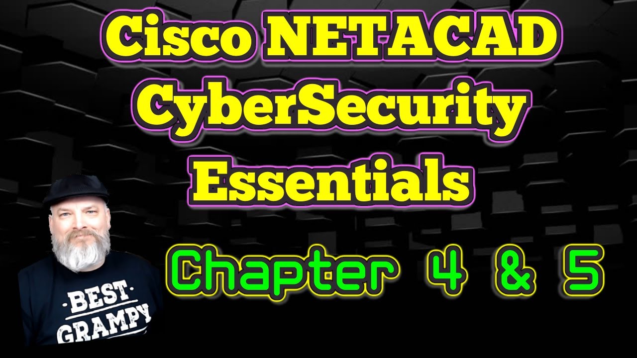 Cisco NETACAD Cyber Security Essentials v2.1 - Chapters 4 & 5