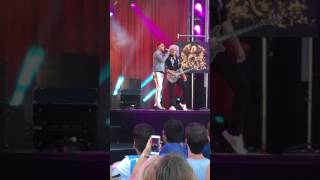 Adam Lambert Two Fux At Jimmy Kimmel Live