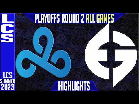 C9 vs EG Highlights ALL GAMES | LCS Summer 2023 Playoffs Upper RND 2 | Cloud9 vs Evil Geniuses