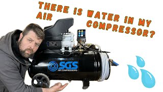 How to Drain your Air Compressor of Water in Less than 1 Minute - Pressure - Issues - Rust