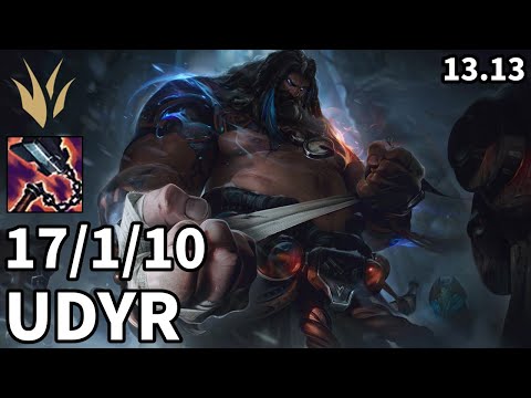 Udyr Jungle vs Karthus - KR Master | Patch 13.13