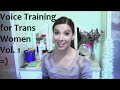 Voice training for Trans Women Vol 1 - Our Trans ...