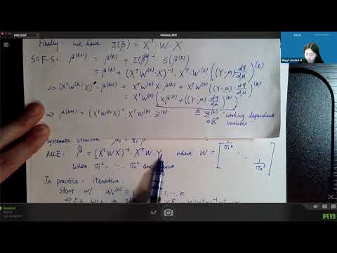 STATS 205 - Hierarchical Linear Models - Lecture 10 (IRLS; goodness-of-fit tests for GLM)