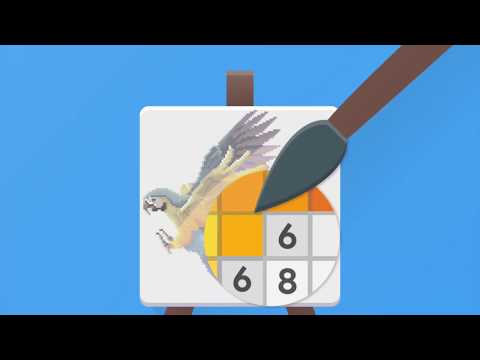 Pixies Pixel Art - Coloring book, Color by Number Video