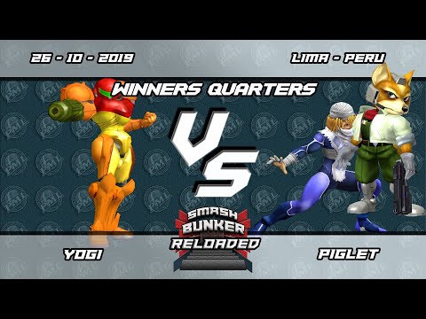 Smash Bunker Reloaded - Yogi (Samus) vs MVK Piglet (Sheik, Fox) - Winners Quarters