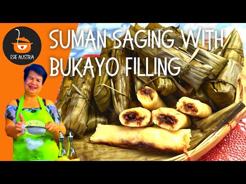 SUMAN SAGING WITH BUKAYO FILLING |SABA SUMAN | SUMAN RECIPE | BANANA SABA