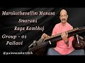 Marakathavallim Manasa Smarami Group 01 Pallavi Veena Instrumental Karthik Veena