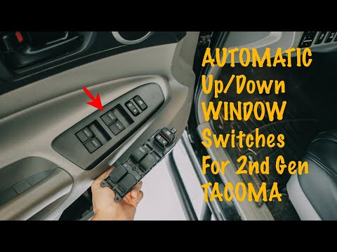 Auto UP and DOWN window switch for the 2nd Gen Tacoma 2012-2015 | Car Trim Home