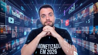 Como MONETIZAR rápido um Canal no Youtube em 2026
