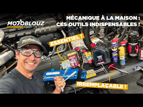 DÉBUTER la MÉCANIQUE MOTO à la maison : ces outils et produits INDISPENSABLES !