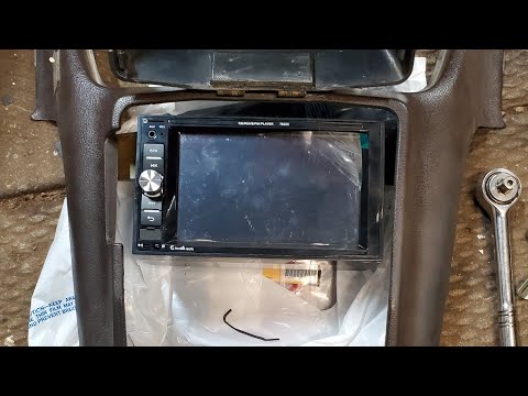 GL1500 Goldwing double din radio Install - handlebar controls
