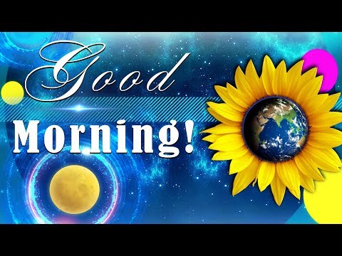 ☀️Good Morning! Be Happy!☀️Animation Greeting Cards #4K #WhatsApp