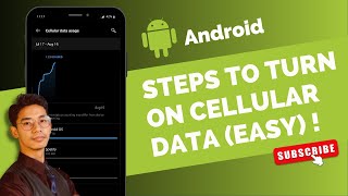 How to Activate Cellular Data on Android !