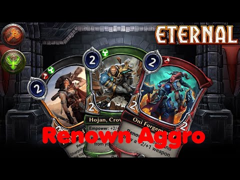 Eternal card game – Renown Aggro Deck!