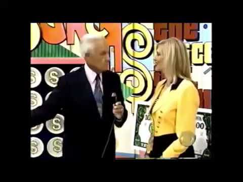 Bob Barker acknowledges Janice Pennington’s Birthday in 1999 on Price is Right, during Punch a Bunch