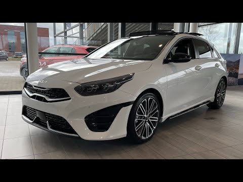 2024 Kia Ceed GT-PlusLine 1.5 T-GDI 160 pk DCT7 (Deluxe White) - Virena Autogroep - WALKAROUND