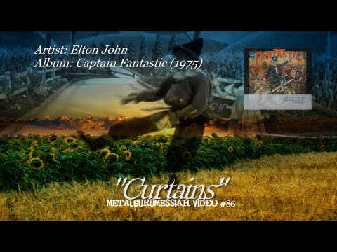 Curtains - Elton John (1975) HQ Audio HD Video