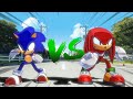 Sonic V.S. Knuckles - The Race [Sonic Movie 2 Animation] ソニック v. ナックルズ