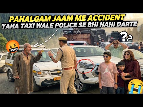 Pahalgam Ke Raaste Me HILUX Ke Maari Takkar | Yaha Taxi Waale Police Se Bhi Nahi Darte | #hilux #4x4