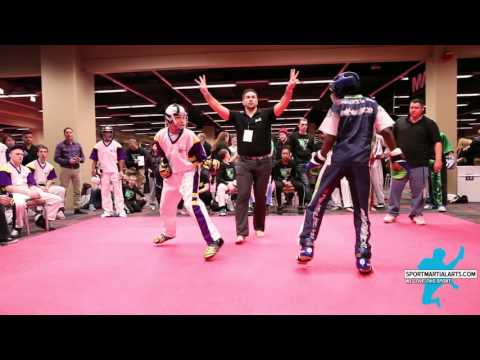 Romani Alecia v Jalen Carr-  Jr Teams Rd 2 - 2016 AKA Warrior Cup