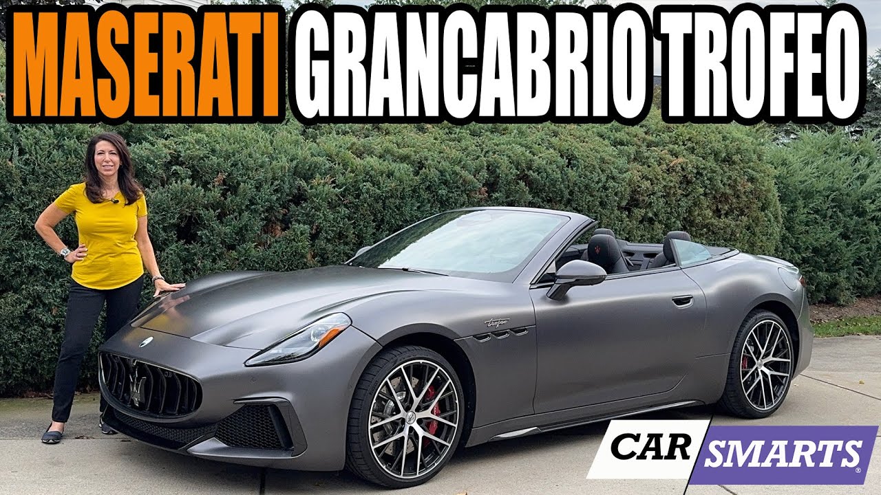 Experience the RUSH of 2024 Maserati GranCabrio Trofeo!