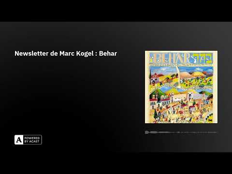 Newsletter de Marc Kogel : Behar