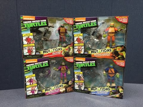 Teenage Mutant Ninja Turtles - Mutations BATTLE SHELL TURTLES