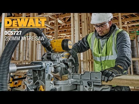 DEWALT® UK | 250MM MITRE SAW - DWS727 [EN]