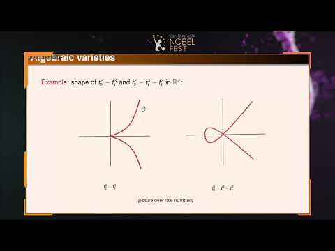 Caucher Birkar on Algebraic Geometry   |  Nobel Fest