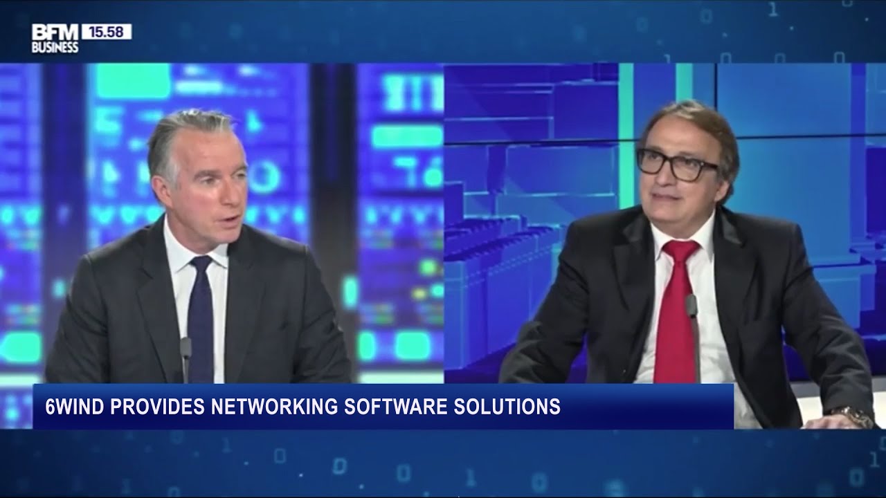 Julien Dahan, CEO, 6WIND talks to BFM Business about the 5G Revolution.