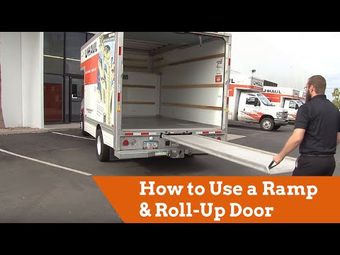 How to Use a U-Haul Truck Ramp and Roll-Up Door