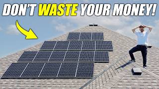 Off-grid solar setup