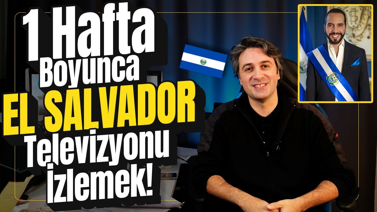 1 HAFTA BOYUNCA EL SALVADOR TELEVİZYONLARINI İZLEMEK!📺 | En Şaşırdığım Ülke!