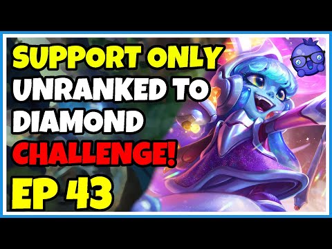 Support Unranked to Diamond Challenge - Episode 43 - Lulu