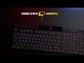 CORSAIR K100 RGB AIR Wireless Ultra-Thin Mechaninė klaviatūra žaidimams RGB LED pašvietimas CHERRY ULP Tactile Juodas