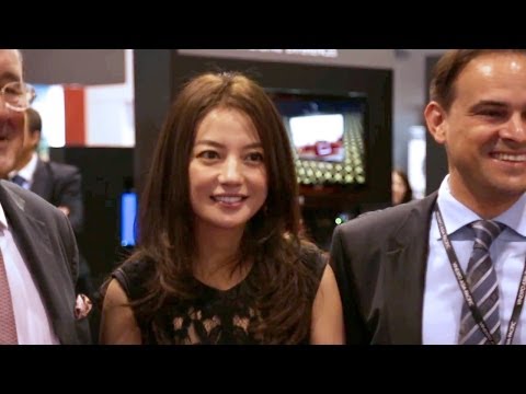 Vicki Zhao / 赵薇 (Zhao Wei): Vinexpo Asia-Pacific 2014