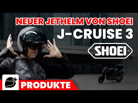 Shoei stellt seinen neuen Jethelm vor: J-Cruise 3