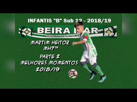 Martim Heitor Sub 12 Beira Mar Almada 18/19 Parte 2-Skills, Interceptions, Passes, Assists & Goals.