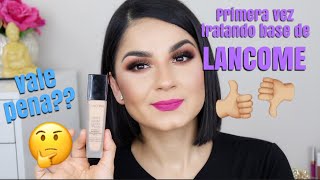 BASE DE MAQUILLAJE LANCOME TEINT IDOLE ULTRA WEAR PRIMERA IMPRESION PARA PIEL SECA 🤔|Amanda Burgos